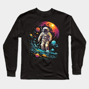 The Lost Astronaut Art 03 Long Sleeve T-Shirt